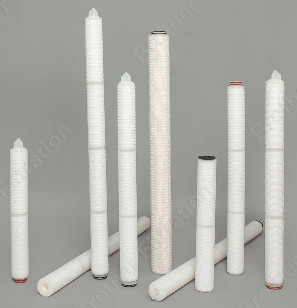 different types of pleated filters