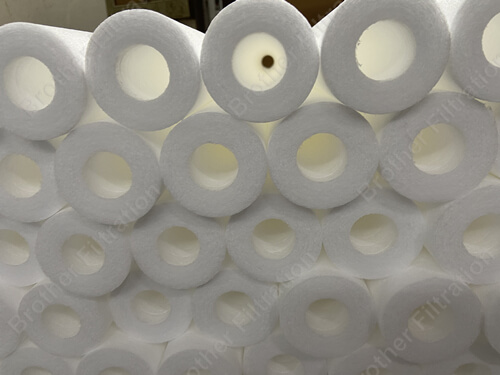 Above are the melt blown we manufactured