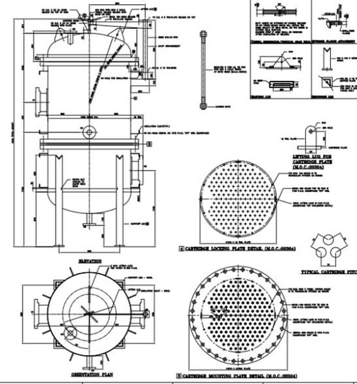 Cartridge-filter-housings