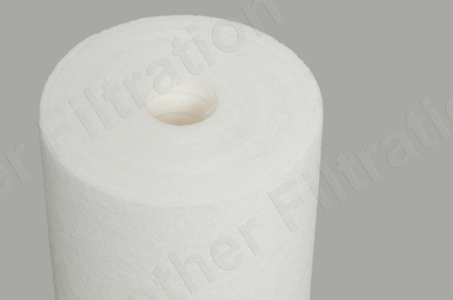 detail of melt blown filter