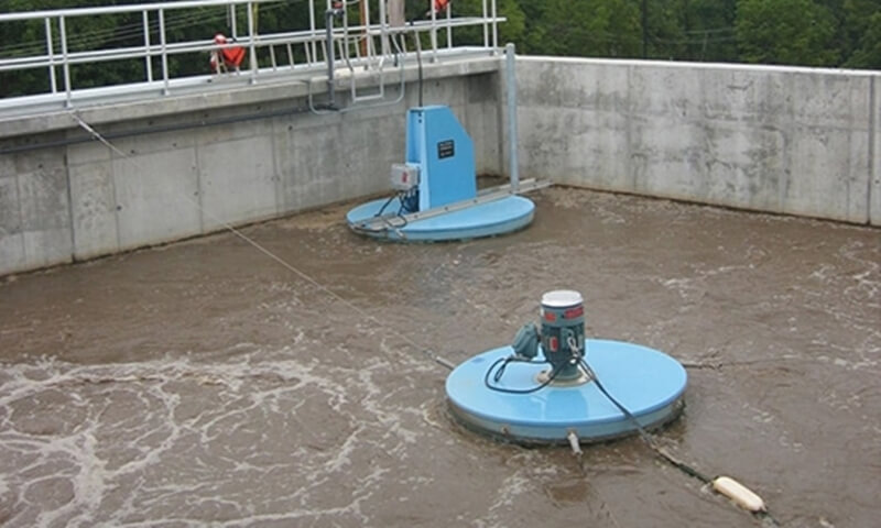 aerobic wastewater treatment system work
