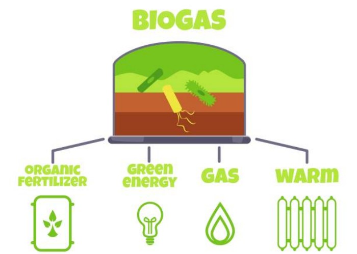 Biogas usage