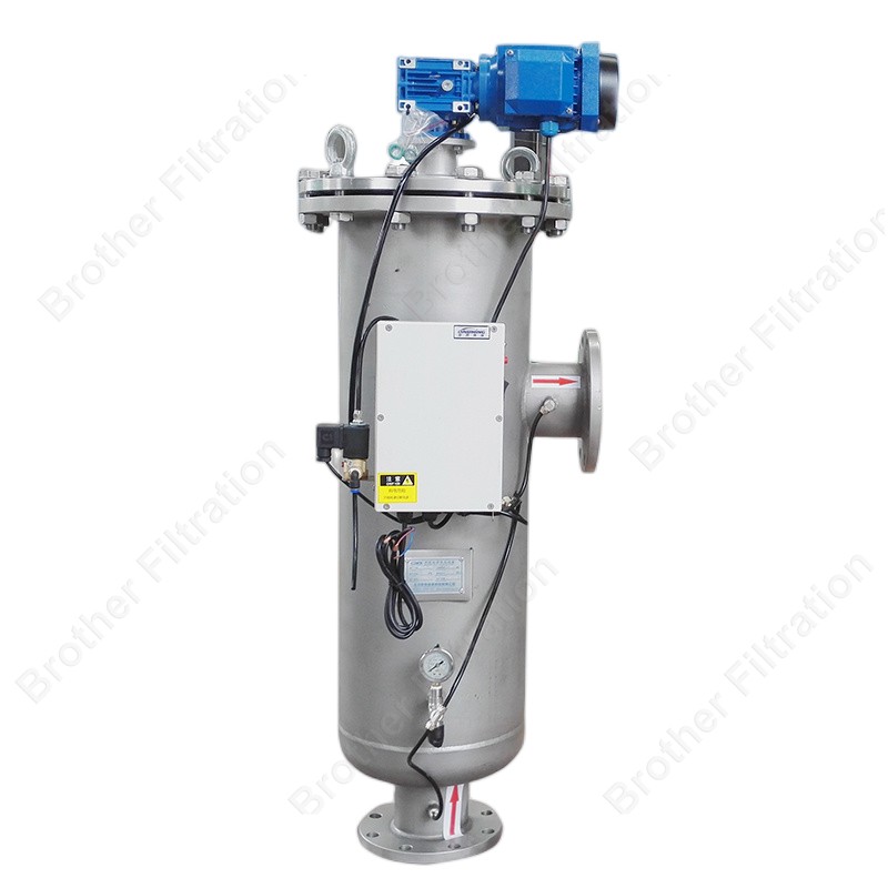 Internal Structure of a Self-Cleaning Filter