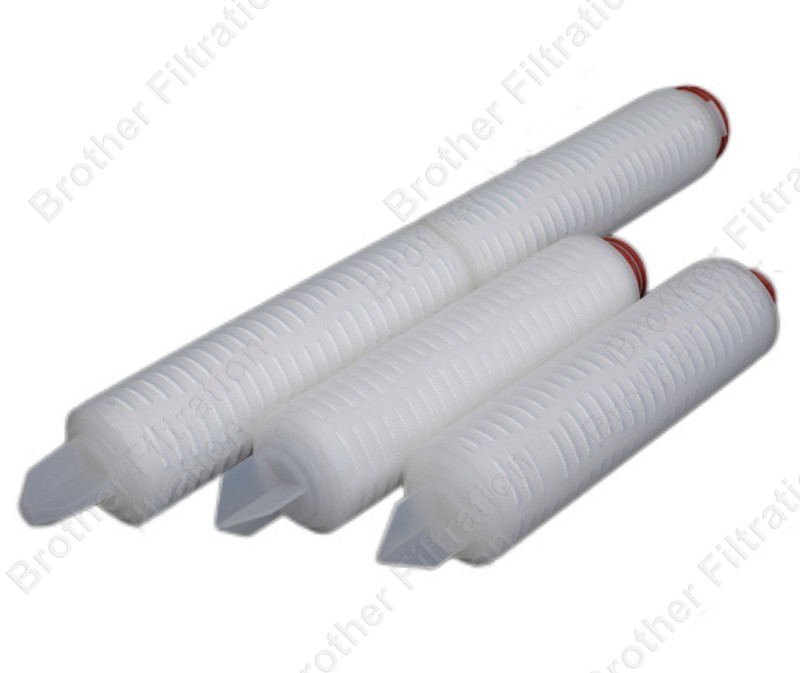 membrane pleated filter cartridge