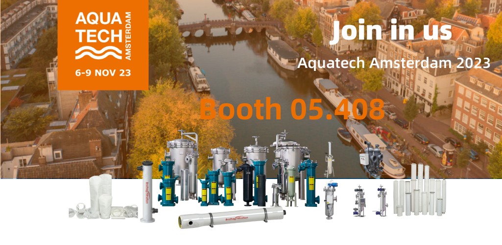 participating in the Aquatech Exhibition from 6 to 9 November 2023