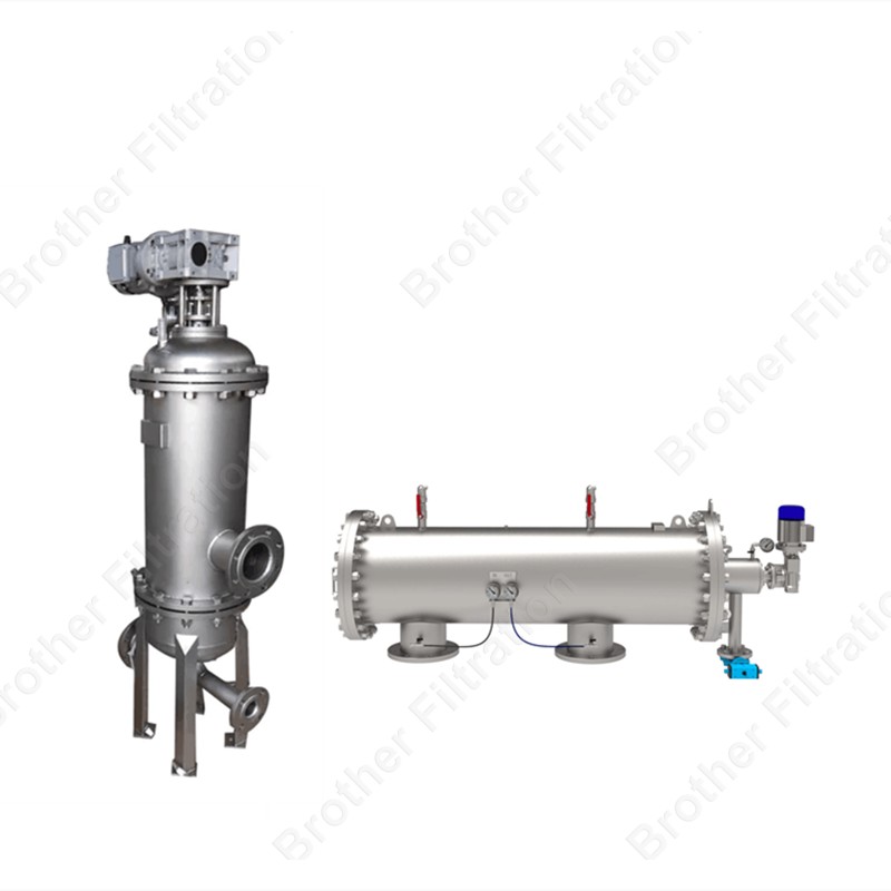 self cleaning strainers