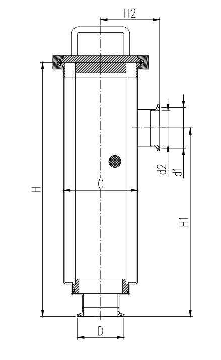 L-Strainer CDU Filter